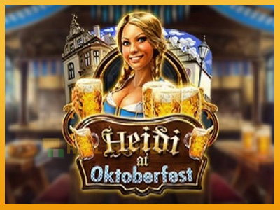 Heidi at Oktoberfest 진짜 돈을 위한 슬롯머신