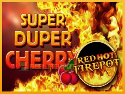 Super Duper Cherry Red Hot Firepot 진짜 돈을 위한 슬롯머신