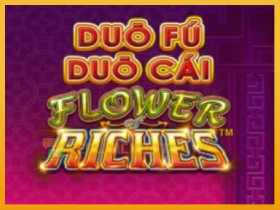 Duo Fu Duo Cai Flower Riches 진짜 돈을 위한 슬롯머신