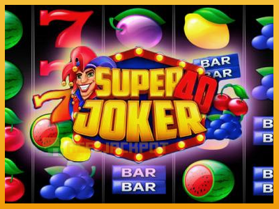 Super Joker 40 진짜 돈을 위한 슬롯머신