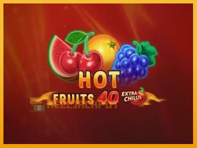 Hot Fruits 40 Extra Chillis 진짜 돈을 위한 슬롯머신