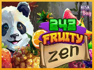 243 Fruity Zen 진짜 돈을 위한 슬롯머신