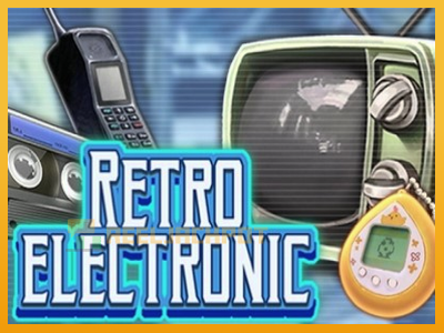 Retro Electronic 진짜 돈을 위한 슬롯머신