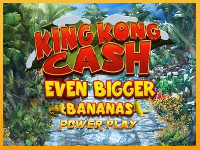 King Kong Cash Even Bigger Bananas Power Play 진짜 돈을 위한 슬롯머신