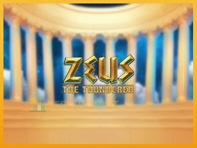 Zeus The Thunderer 진짜 돈을 위한 슬롯머신