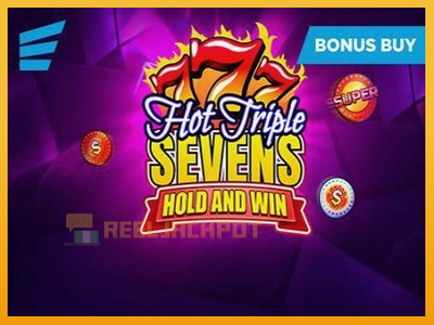 Hot Triple Sevens Hold & Win 진짜 돈을 위한 슬롯머신