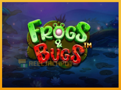 Frogs & Bugs 진짜 돈을 위한 슬롯머신