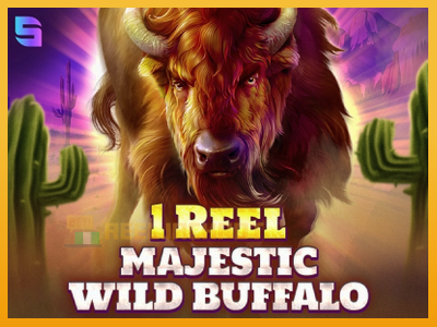 1 Reel Majestic Wild Buffalo 진짜 돈을 위한 슬롯머신