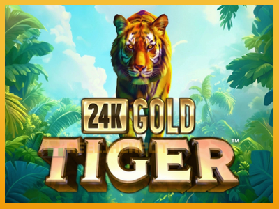 24K Gold Tiger 진짜 돈을 위한 슬롯머신