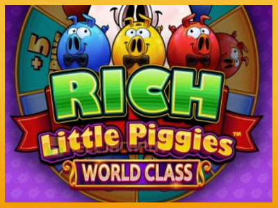 Rich Little Piggies World Class 진짜 돈을 위한 슬롯머신