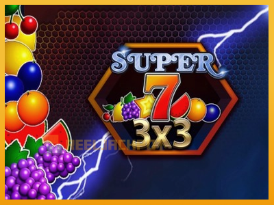 Super 7 3x3 진짜 돈을 위한 슬롯머신