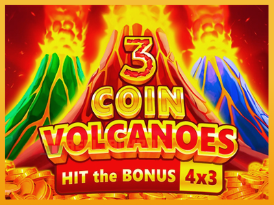 3 Coin Volcanoes 진짜 돈을 위한 슬롯머신