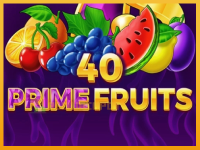 40 Prime Fruits 진짜 돈을 위한 슬롯머신