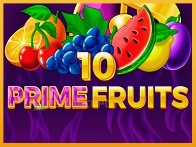 10 Prime Fruits 진짜 돈을 위한 슬롯머신