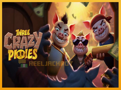 Three Crazy Piggies 진짜 돈을 위한 슬롯머신