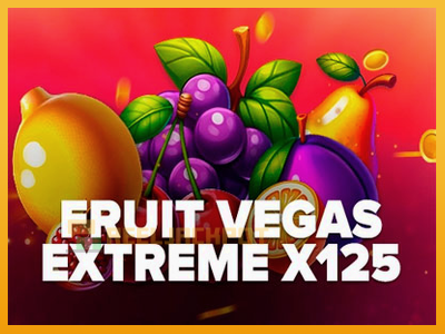 Fruit Vegas Extreme x125 진짜 돈을 위한 슬롯머신