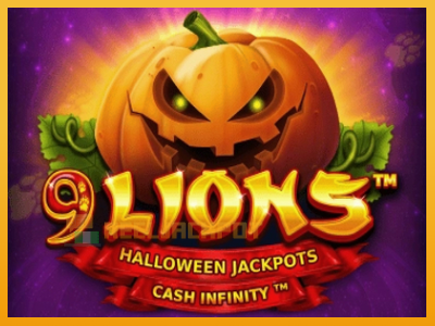 9 Lions Halloween Jackpots 진짜 돈을 위한 슬롯머신