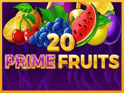 20 Prime Fruits 진짜 돈을 위한 슬롯머신