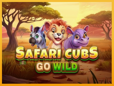 Safari Cubs Go Wild 진짜 돈을 위한 슬롯머신