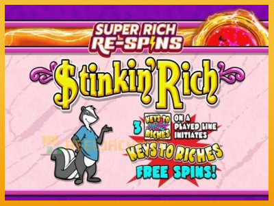 Stinkin Rich Super Rich Re-Spins 진짜 돈을 위한 슬롯머신