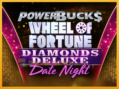 PowerBucks Wheel of Fortune Diamonds Deluxe Date Night 진짜 돈을 위한 슬롯머신