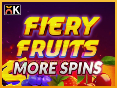 Fiery Fruits More Spins 진짜 돈을 위한 슬롯머신