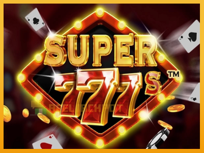 Super 777s 진짜 돈을 위한 슬롯머신