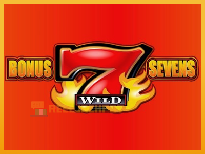 Bonus Sevens Wild 진짜 돈을 위한 슬롯머신