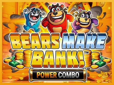 Bears Make Bank! Power Combo 진짜 돈을 위한 슬롯머신