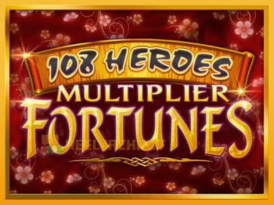 108 Heroes Multiplier Fortunes 진짜 돈을 위한 슬롯머신