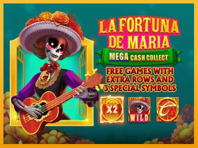 La Fortuna de Maria: Mega Cash Collect 진짜 돈을 위한 슬롯머신