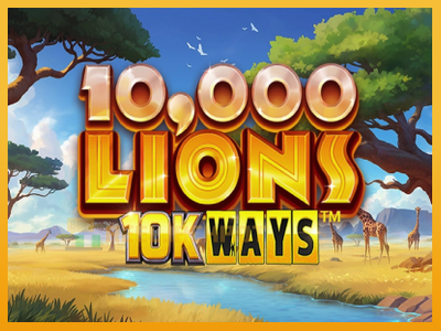 10,000 Lions 10K Ways 진짜 돈을 위한 슬롯머신