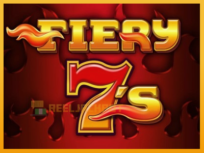 Fiery 7s 진짜 돈을 위한 슬롯머신