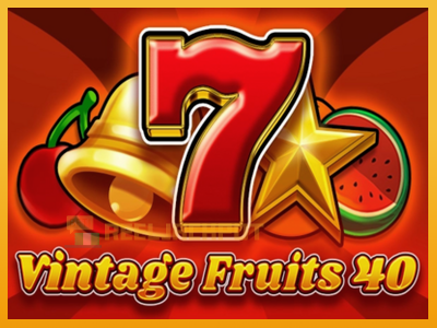 Vintage Fruits 40 진짜 돈을 위한 슬롯머신