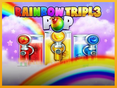 Rainbow Triple Pop 진짜 돈을 위한 슬롯머신