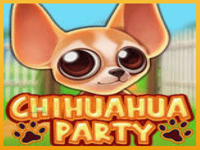 Chihuahua Party 진짜 돈을 위한 슬롯머신