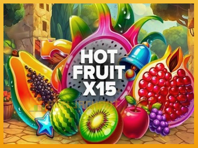 Hot Fruit x15 진짜 돈을 위한 슬롯머신