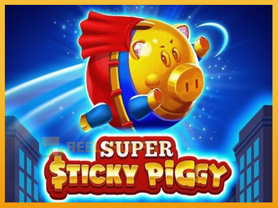 Super Sticky Piggy 진짜 돈을 위한 슬롯머신