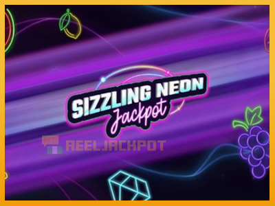 Sizzling Neon Jackpot 진짜 돈을 위한 슬롯머신