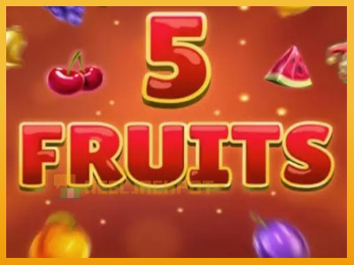 5 Fruits 진짜 돈을 위한 슬롯머신