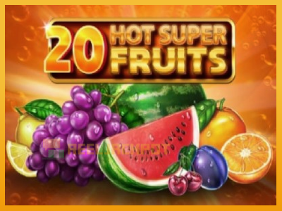 20 Hot Super Fruits 진짜 돈을 위한 슬롯머신