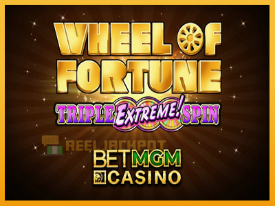 Wheel of Fortune Triple Extreme Spin BetMGM 진짜 돈을 위한 슬롯머신