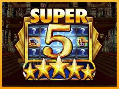 Super 5 Stars 진짜 돈을 위한 슬롯머신