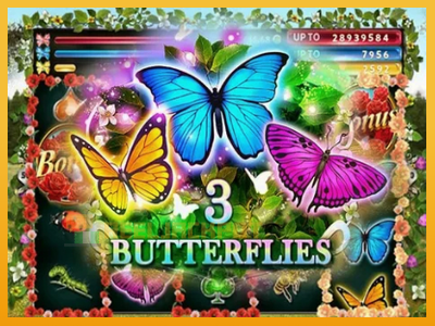 3 Butterflies 진짜 돈을 위한 슬롯머신