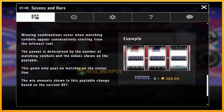 슬롯머신에서의 진정한 즐거움 Sevens and Bars 돈을 위해, 그림 4