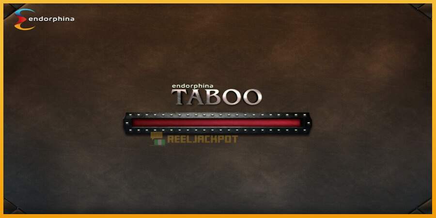 슬롯머신에서의 진정한 즐거움 Taboo 돈을 위해, 그림 1