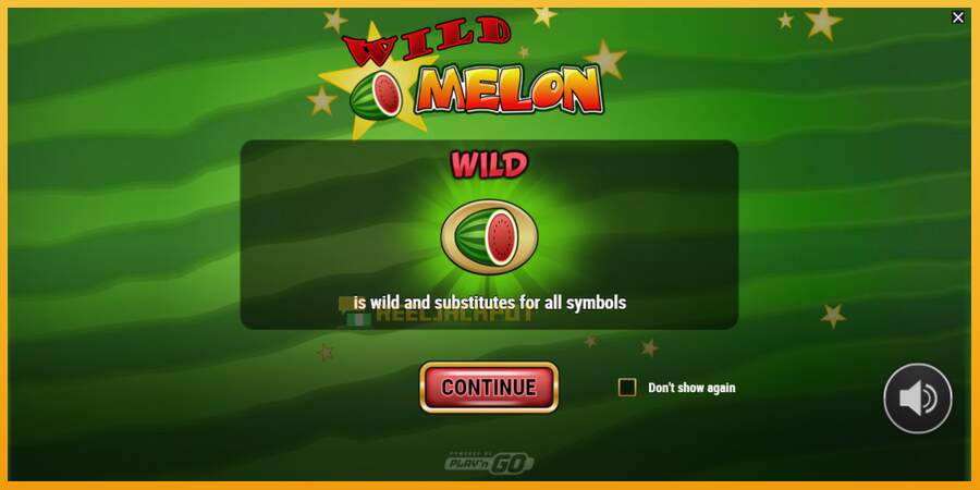 슬롯머신에서의 진정한 즐거움 Wild Melon 돈을 위해, 그림 1