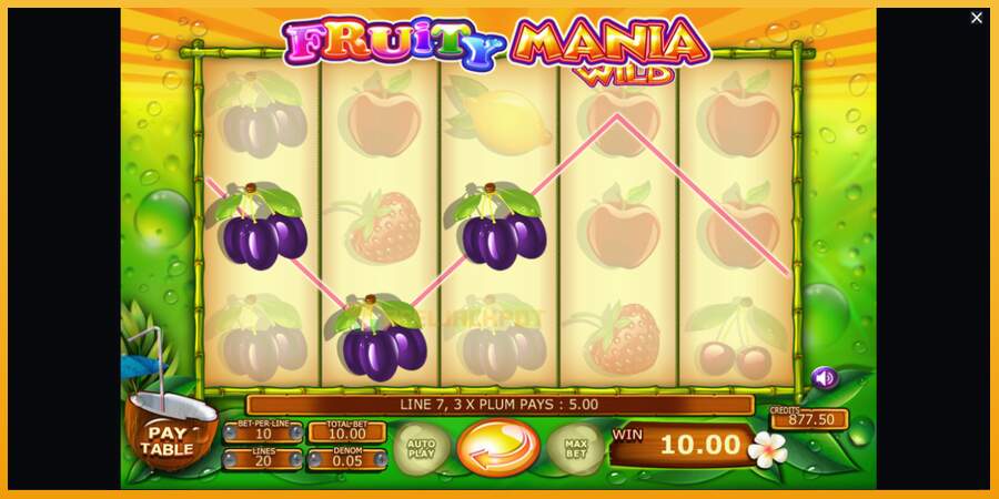 슬롯머신에서의 진정한 즐거움 Fruity Mania 돈을 위해, 그림 4