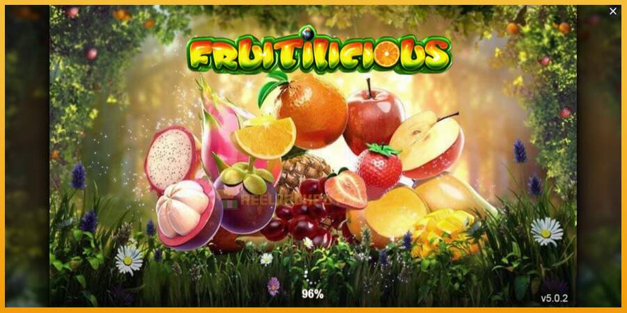 슬롯머신에서의 진정한 즐거움 Fruitilicious 돈을 위해, 그림 1