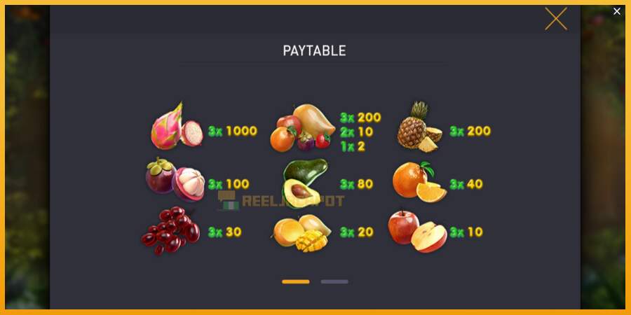 슬롯머신에서의 진정한 즐거움 Fruitilicious 돈을 위해, 그림 5